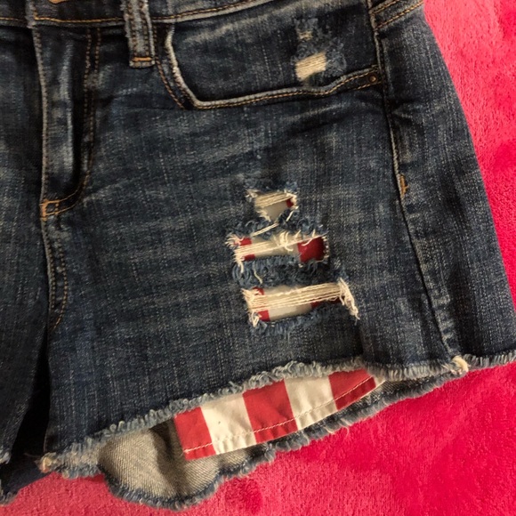 HARPER Americana Jean shorts - Picture 2 of 3